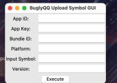  BUGLY symbol table upload user interface